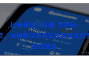 比特派链上互通  第四步：接受、发送数字货币在比特派钱包首页