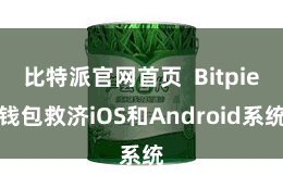 比特派官网首页  Bitpie钱包救济iOS和Android系统