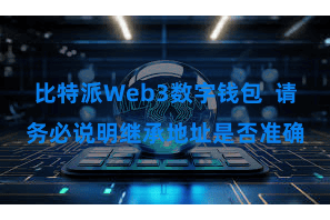 比特派Web3数字钱包  请务必说明继承地址是否准确